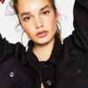 Black Denim Jacket - Image 3