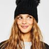 Beanie With Pompoms - Image 2