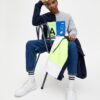 Two-tone Sweatshirt With Neon Detail - Image 2