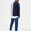 Two-tone Sweatshirt With Neon Detail - Image 3