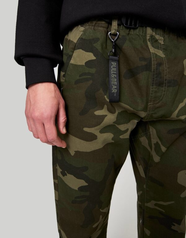 Basic Beach Trousers With Belt - Image 2