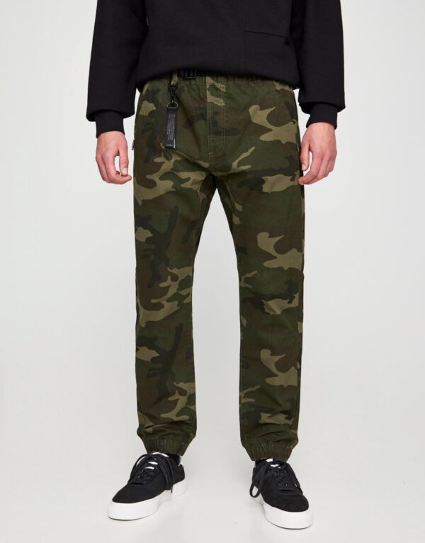 Basic Beach Trousers With Belt - Image 3